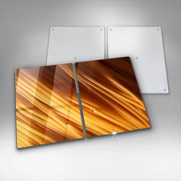 Glass worktop saver Spaghetti pasta