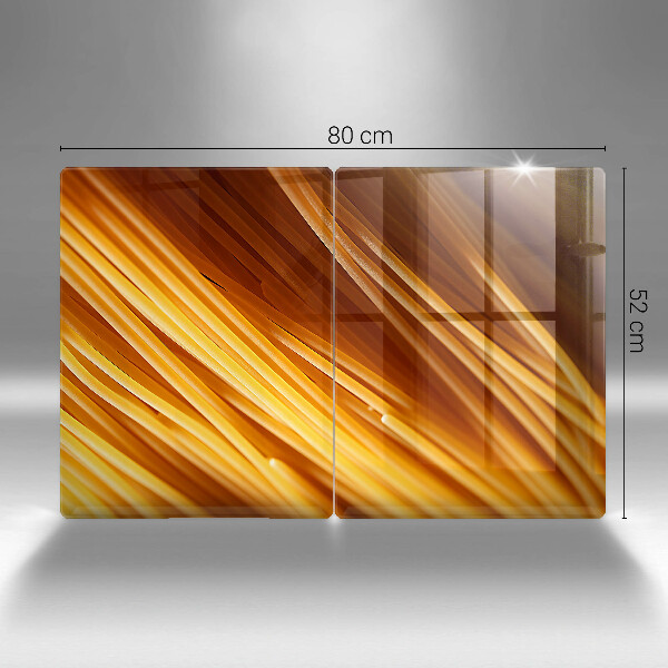 Glass worktop saver Spaghetti pasta