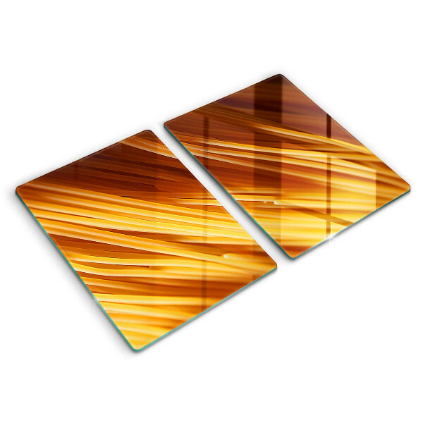 Glass worktop saver Spaghetti pasta