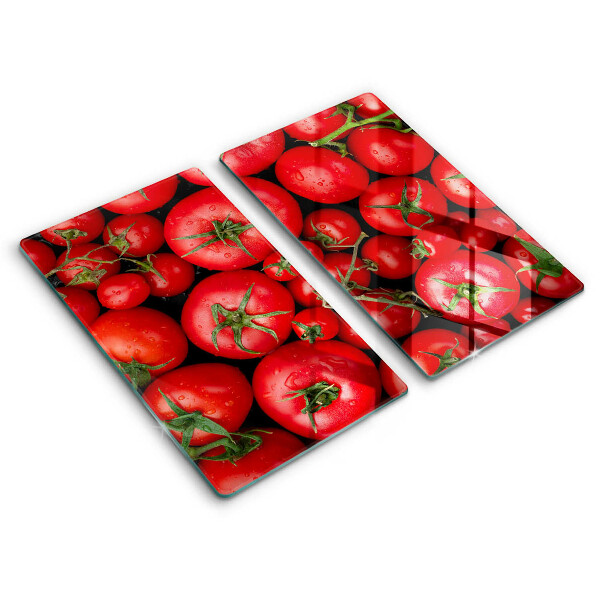 Glass worktop saver Tomatoes