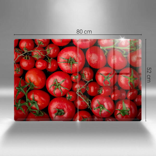 Glass worktop saver Tomatoes