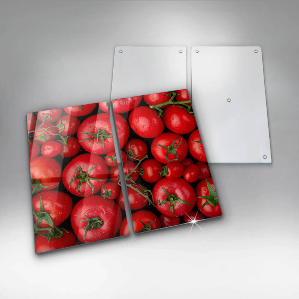 Glass worktop saver Tomatoes