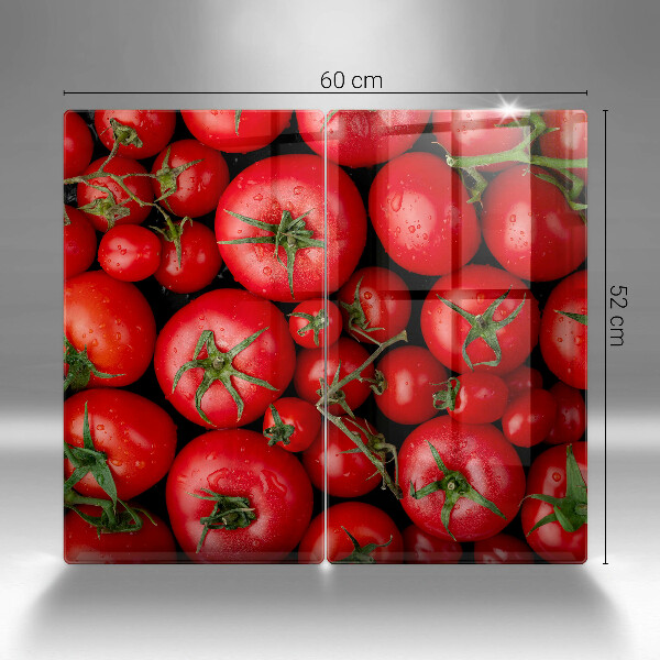 Glass worktop saver Tomatoes
