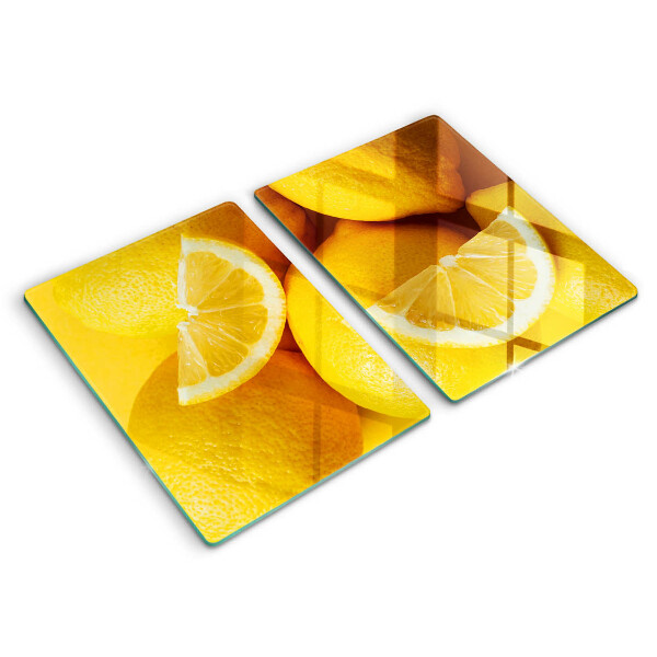Glass worktop saver Juicy lemons