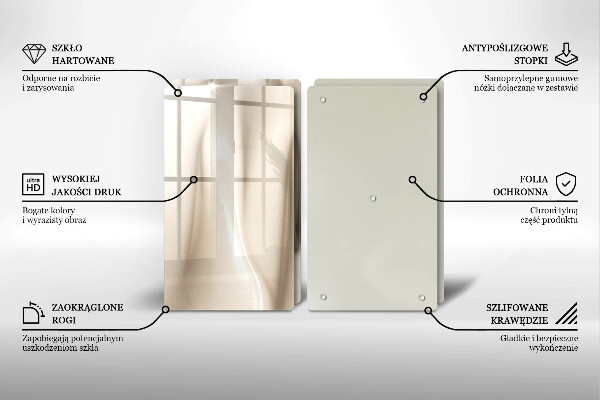 Glass worktop saver Ice cream