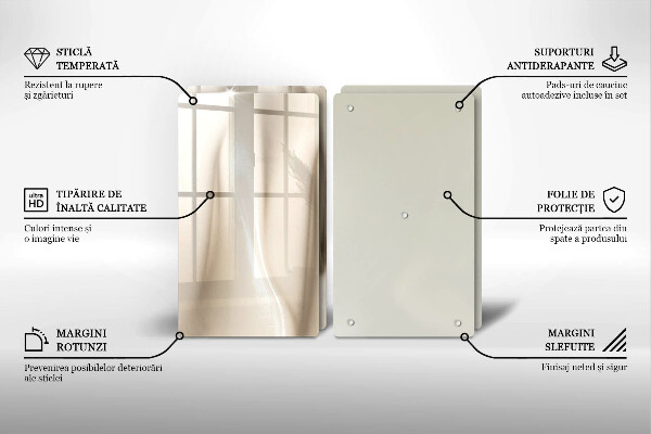 Glass worktop saver Ice cream