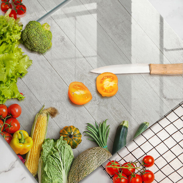 Kitchen worktop protector Vegetables on the boards