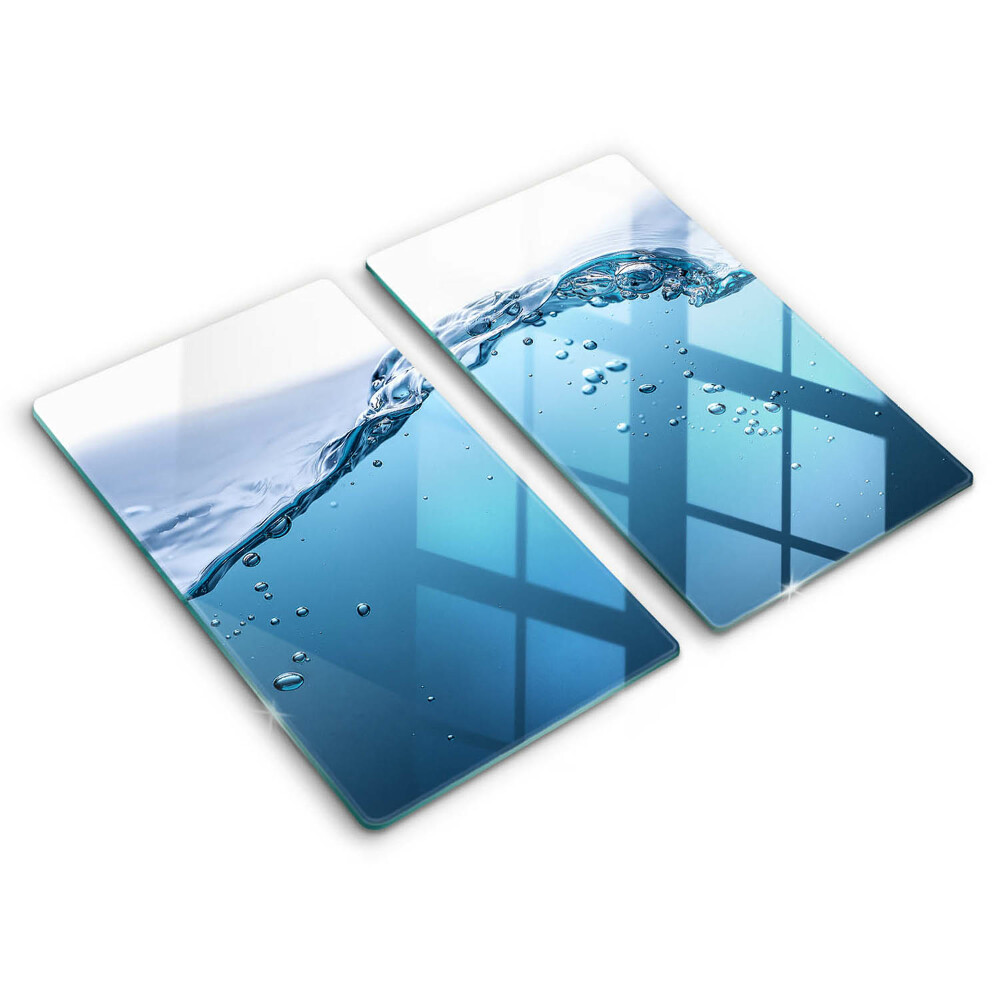 Worktop protector Blue water