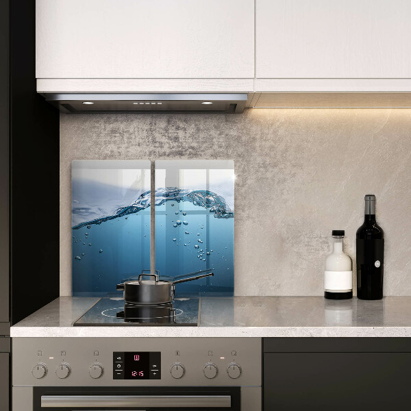 Worktop protector Blue water