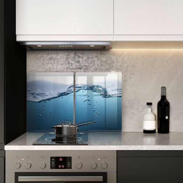 Worktop protector Blue water