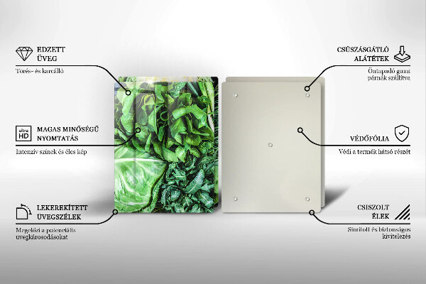 Worktop protector Green vegetables