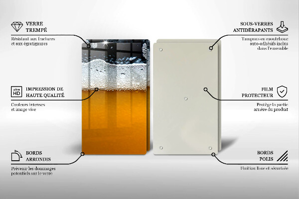 Worktop protector Beer drink foam