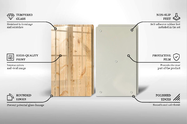 Worktop protector Delicate wooden boards