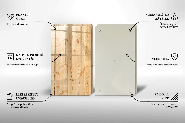 Worktop protector Delicate wooden boards