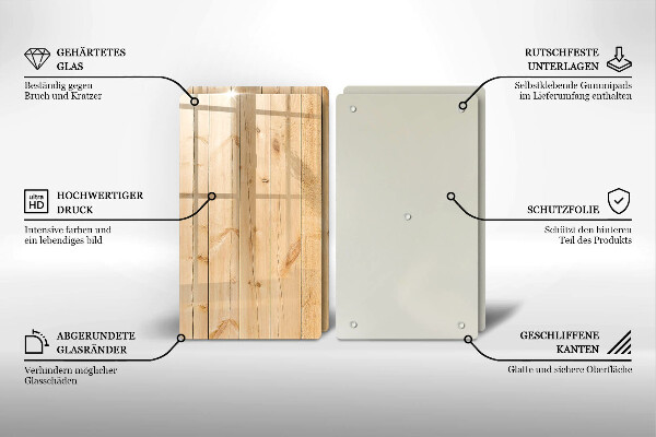 Worktop protector Delicate wooden boards