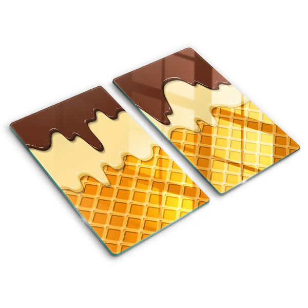 Worktop protector Illustration of ice cream