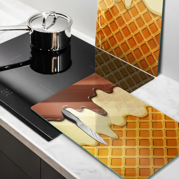 Worktop protector Illustration of ice cream