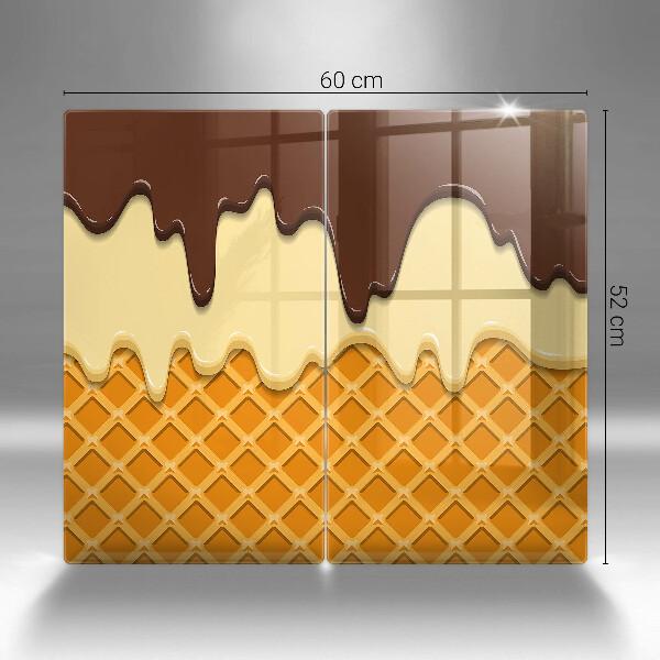 Worktop protector Illustration of ice cream