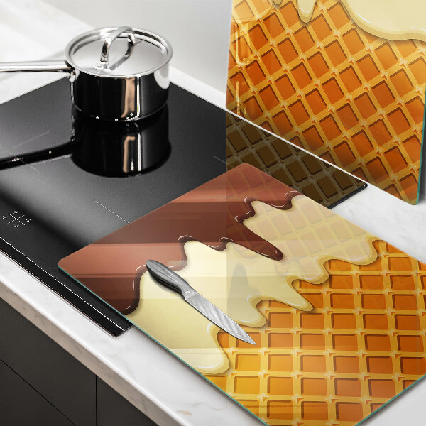 Worktop protector Illustration of ice cream