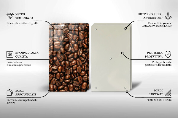 Worktop protector Coffee beans