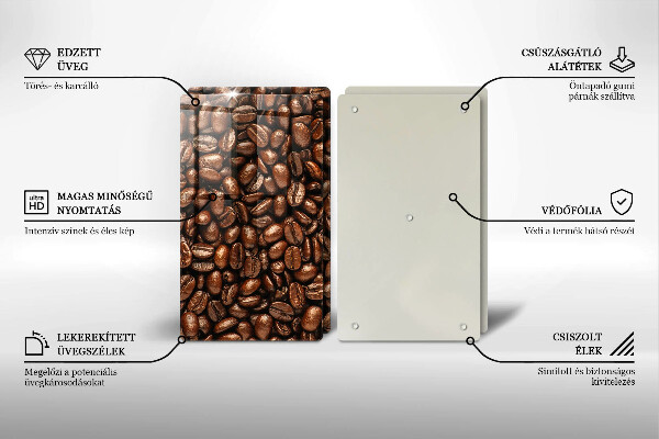 Worktop protector Coffee beans