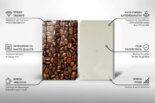 Worktop protector Coffee beans