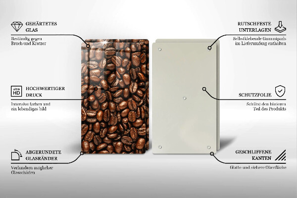 Worktop protector Coffee beans