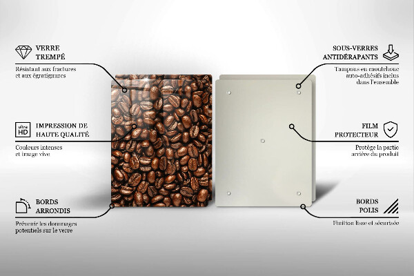 Worktop protector Coffee beans