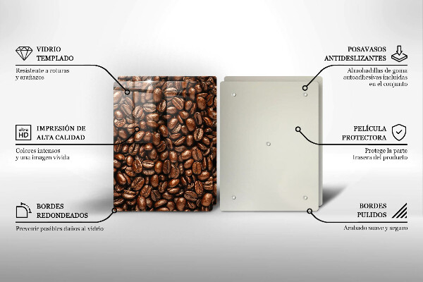 Worktop protector Coffee beans