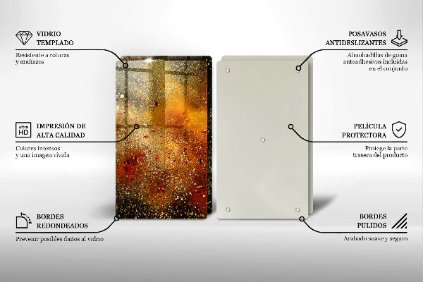 Worktop protector Colorful spices