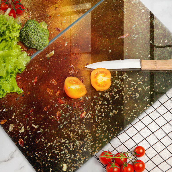 Worktop protector Colorful spices