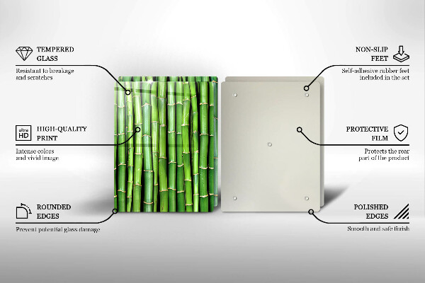 Kitchen worktop saver Nature bamboo