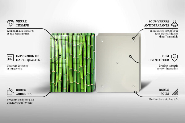 Kitchen worktop saver Nature bamboo