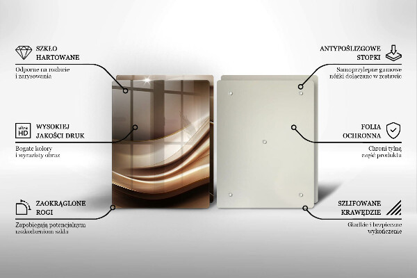 Kitchen worktop saver Abstraction mild lines