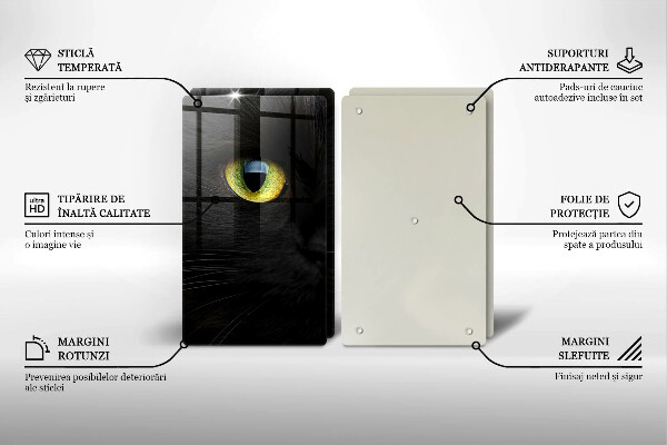 Kitchen worktop saver Animal cat eyes