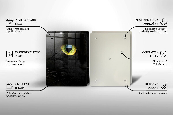 Kitchen worktop saver Animal cat eyes