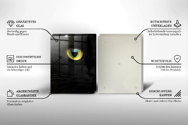 Kitchen worktop saver Animal cat eyes