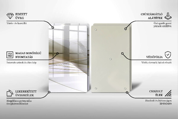 Kitchen worktop saver Abstraction Design lines