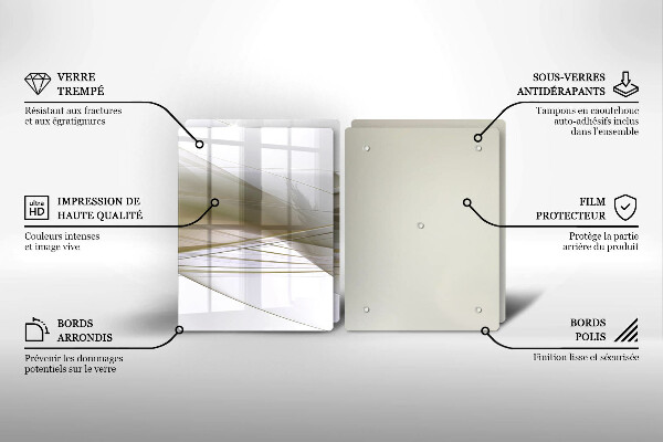 Kitchen worktop saver Abstraction Design lines