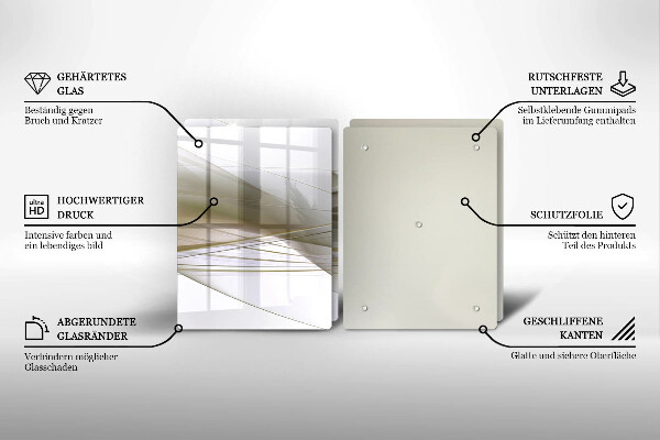 Kitchen worktop saver Abstraction Design lines