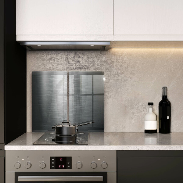 Kitchen worktop saver Metal texture