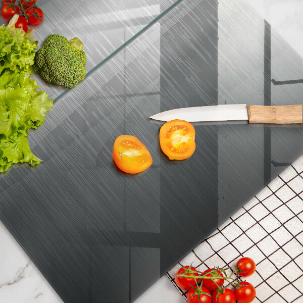 Kitchen worktop saver Metal texture