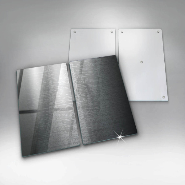 Kitchen worktop saver Metal texture