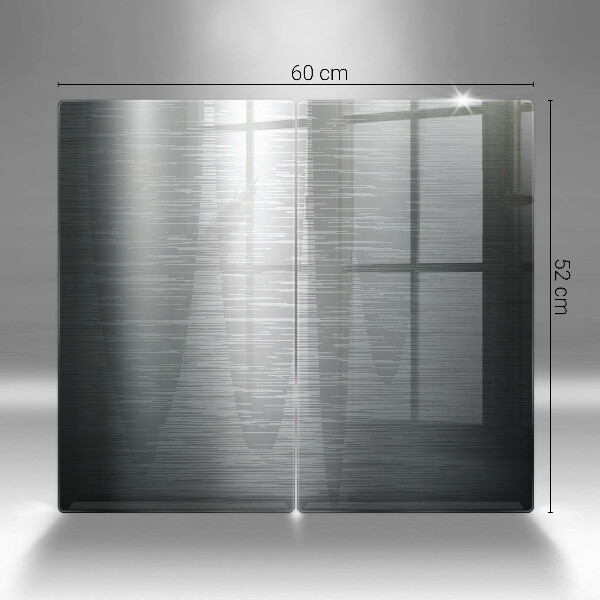 Kitchen worktop saver Metal texture