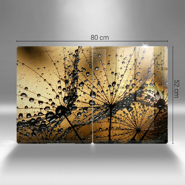 Kitchen worktop saver Rosa and dandelions