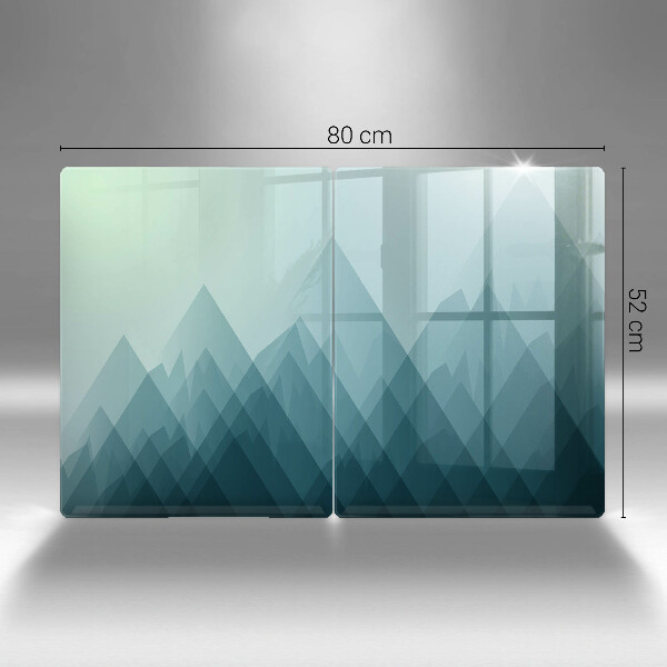 Kitchen worktop saver Abstract mountains