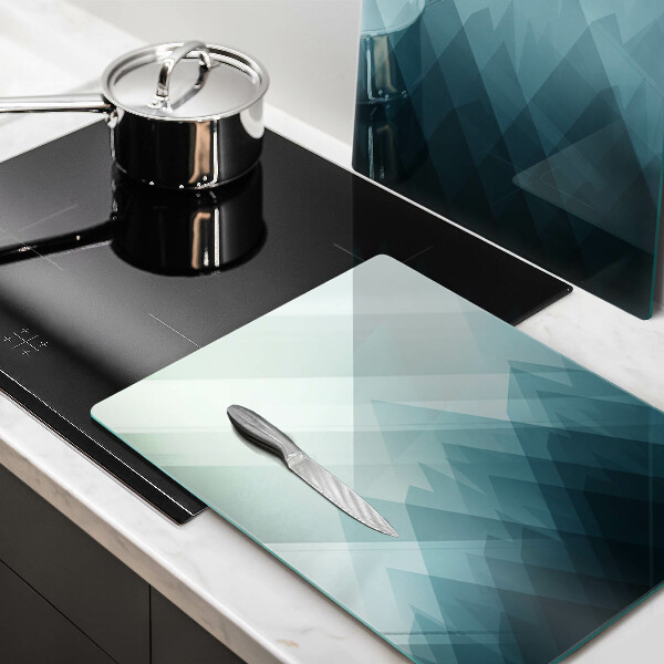 Kitchen worktop saver Abstract mountains