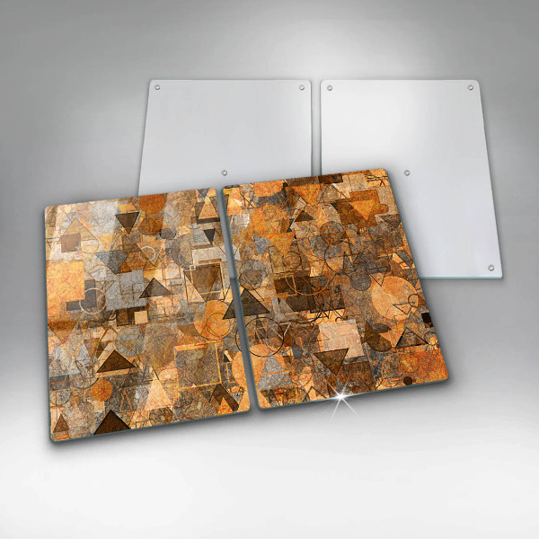 Kitchen worktop saver Geometric figure pattern