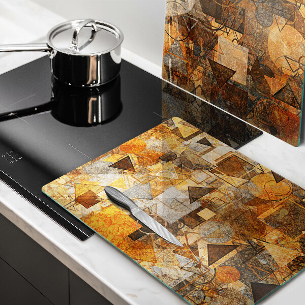 Kitchen worktop saver Geometric figure pattern