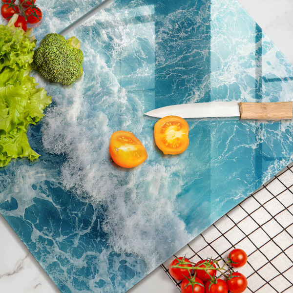Kitchen worktop saver Water sea waves